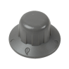Knopf Gashahn, VW T3, Westfalia, grau, 255070601L