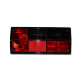Rückleuchte VW T3, rot/schwarz, rechts, 251945112D