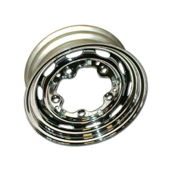 Stahlfelge VW Käfer, VW T1, Porsche 4,5x15, 111601025E, chrom