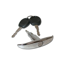 Heckklappengriff VW T1, chrom, 211829231A