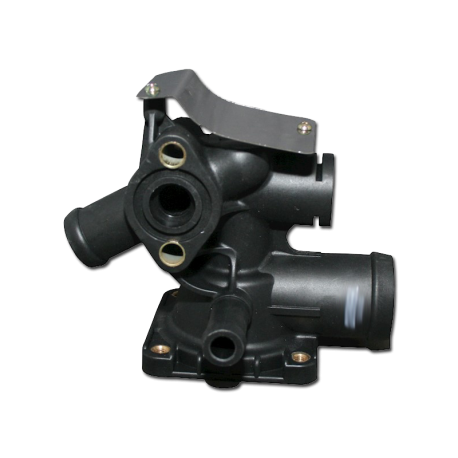 Thermostatgehäuse VW T3 mit Ölkühler am Ölfilter, 025121115