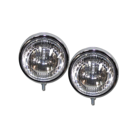 Nebelscheinwerfer klar, chrom, Oldtimer, Käfer, Karmann, Opel, VW , BMW, AC941105