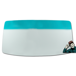 Frontscheibe VW T3, grün mit Grünkeil, 251845101