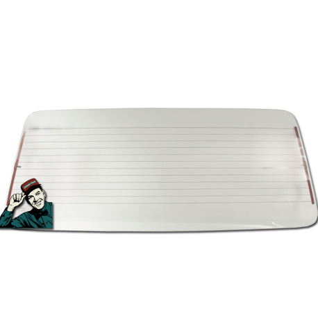 Heckscheibe VW T3, klar, mit Heizung, 251845501A