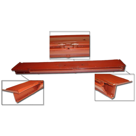 Reparaturblech Bodenblech VW T1, rechts, 211801404LX, 211801404KX