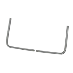 Scheibenrahmeneckteile VW T1, außen, 211805040A