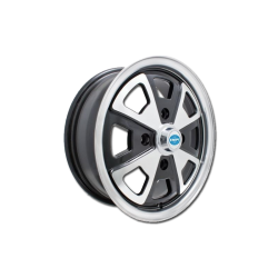 Alufelge Fuchs-Style, 5.5x15, VW Käfer, VW T1, T2, EMPI
