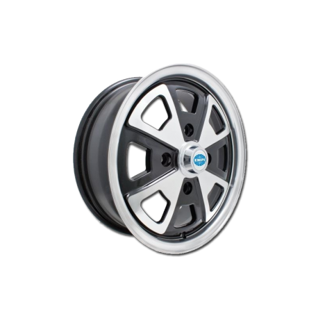 Alufelge Fuchs-Style, 5.5x15, VW Käfer, VW T1, T2, EMPI