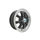 Empi GT 8 Alufelge, 5.5x15, schwarz, poliert VW Käfer, VW T1, VW T2