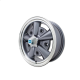 Alufelge 5-Speiche, 5.5x15, anthrazit, EMPI, VW Käfer, VW T1, VW T2