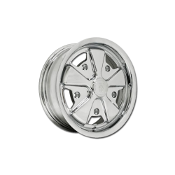 Alufelge "Fuchs", 5.5x15, chrom, Porsche 911, VW Käfer, VW T1, EMPI