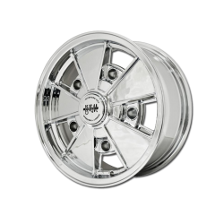 Alufelge BRM, chrom, 5x15, Porsche 911, VW Käfer, VW T1, EMPI