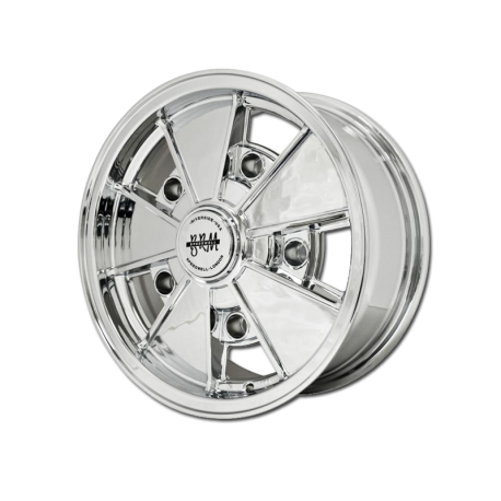 Alufelge BRM, chrom, 6.5x15, Porsche 911, VW Käfer, VW T1, EMPI
