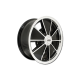 Alufelge BRM, schwarz, poliert, 6.5x15