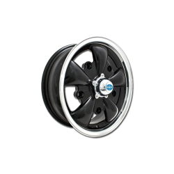 Alufelge EMPI GT5, 5.5x15, schwarz,Porsche 911, VW Käfer, VW T1, SSP