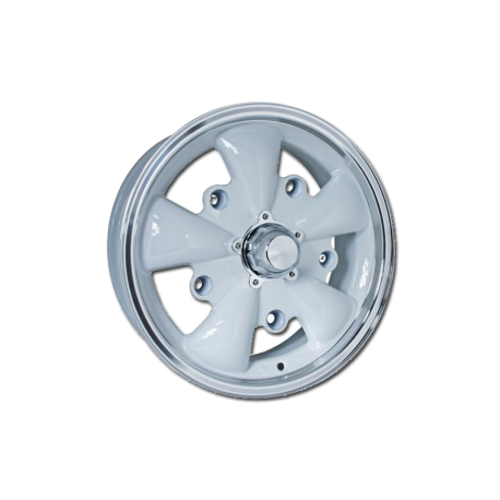 Alufelge EMPI GT5, 5.5x15, weiß, Porsche 911, VW Käfer, VW T1, SSP