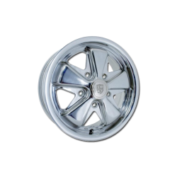 Alufelge "Fuchs", 4.5x15, poliert, Porsche 911, VW Käfer, VW T1, EMPI