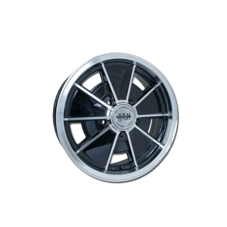 Alufelge BRM, schwarz, 5.5x15, Porsche 911, VW T2, VW T3, EMPI