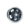 Alufelge EMPI GT5, 5.5x15, schwarz, poliert