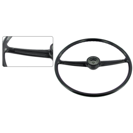 Lenkrad VW T1, schwarz, 211415655