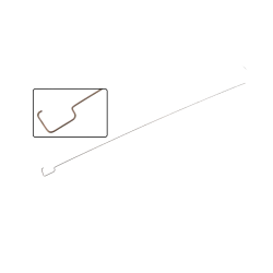 Zugstange Heizungszug, VW Käfer, Karmann Ghia, 311255547