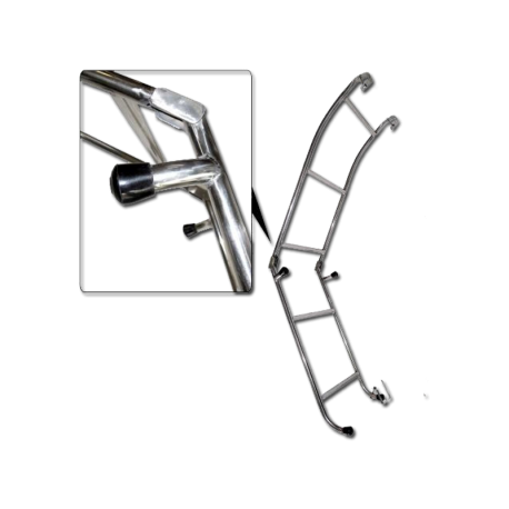 Leiter Dachträger VW T1, VW T2, Edelstahl