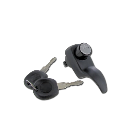 Heckklappenschloss VW T1, VW T2, schwarz, 211829231G