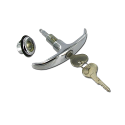 Heckklappengriff VW T1, chrom, 211829231A