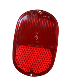 Rückleuchtenglas VW T1, VW T2, VW Kübel rot, 211945241C, SWF