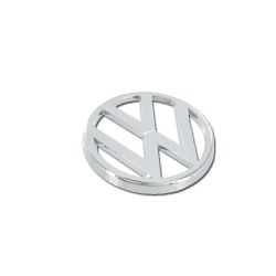 VW-Emblem VW Golf, VW Caddy, VW T3, vorn, chrom, 321853601