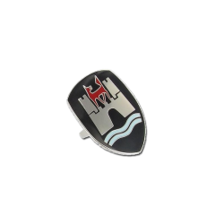 Haubenemblem VW Käfer, Wolfsburg, 113853621B