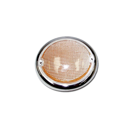 Blinkerglas VW T1, vorn links, weiß, 211953161B