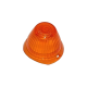Blinkerglas VW T1, VW Käfer USA,  Karmann Ghia, orange, Warzenblinker, 111953161A, 211953161