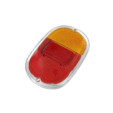 Rückleuchtenglas VW T1, VW T2, VW Kübel, rot, orange, 08/61 -