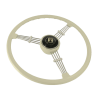 Lenkrad VW Käfer, Karmann Ghia, EMPI, Banjo, beige