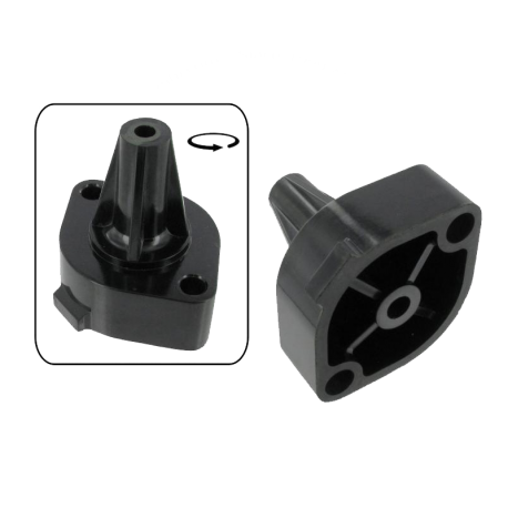 Zwischenflansch Benzinpumpe VW T1,  VW Käfer, Karmann Ghia, 111127303