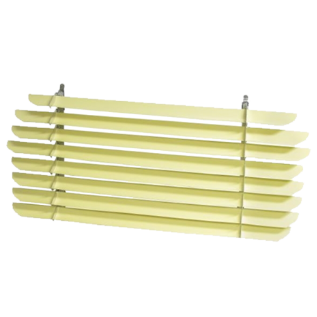 Jalousie Karmann Ghia Heckscheibe, beige