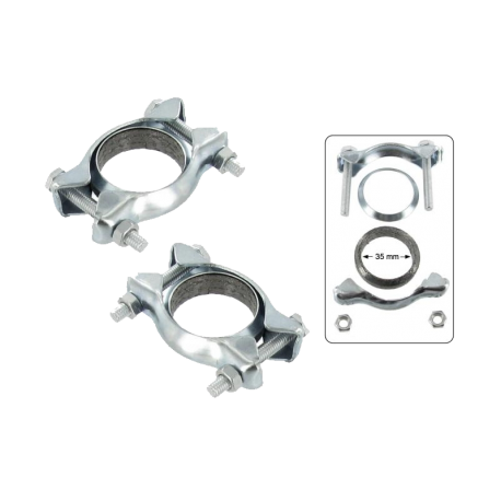 Anbausatz Auspuffrohr VW Käfer, 111298051, 111298051A