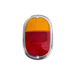 Rückleuchtenglas VW T1, VW T2, VW Kübel, HELLA, 211945241M, 211945241D