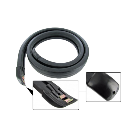 Gummileiste Stoßstange VW T2, vorn , 211707201, 241707221E