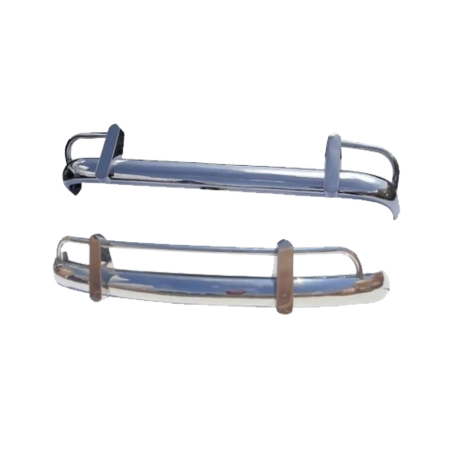 US-Stoßstange VW T1 vorn, Stoßstange hinten, edelstahl, 211798041