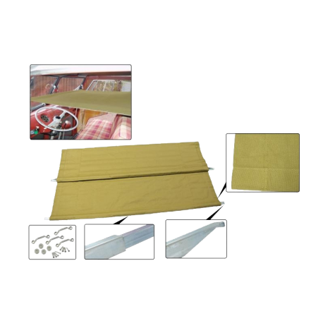 Kinderbett VW T1, Fahrgastraum, beige, 231898564