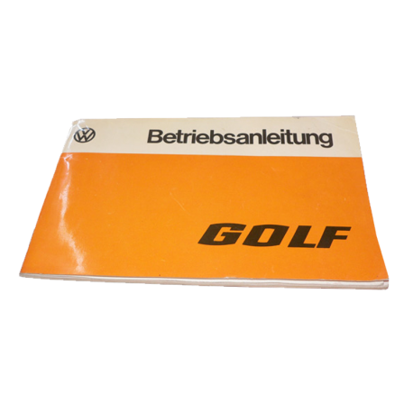 Broschüre Betriebsanleitung VW Golf 1, 1978