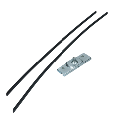 Verriegelungssatz VW T1, Klapptür, 211841705A, 211841761A, 211841765A