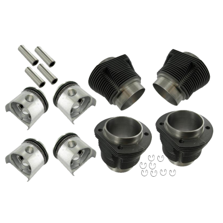 Kolben / Zylinder VW Käfer, Karmann Ghia, VW T1, VW T2, 311198069B, MAHLE