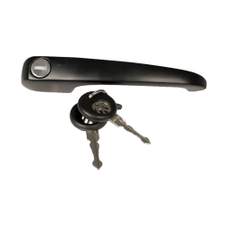 Türgriff VW T2, schwarz, NOS VW, 211837205