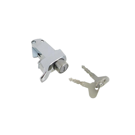 Motorklappenschloß VW T2, chrom, 211827503L