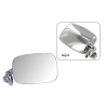 Außenspiegel Karmann Ghia, rechts, Edelstahl, poliert, 08/65 -
