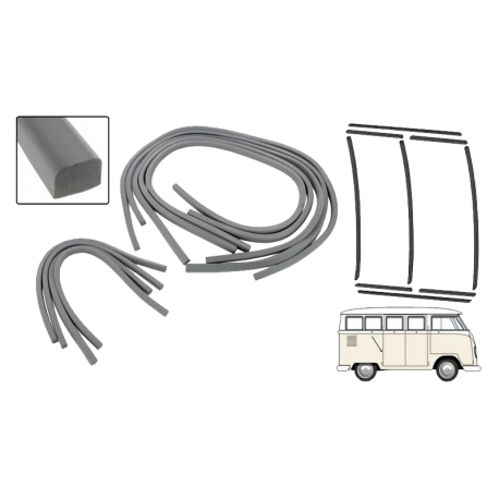 Dichtung VW T1, Klapptür211841819A, 211841821A, 211841823B, 211841825, NOS VW