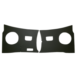 Vorderwandverkleidungen, 12/62 - 07/67, grau